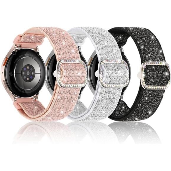 NEW Samsung Galaxy Sparkle Apple Watch Bands - Picture 1 of 5